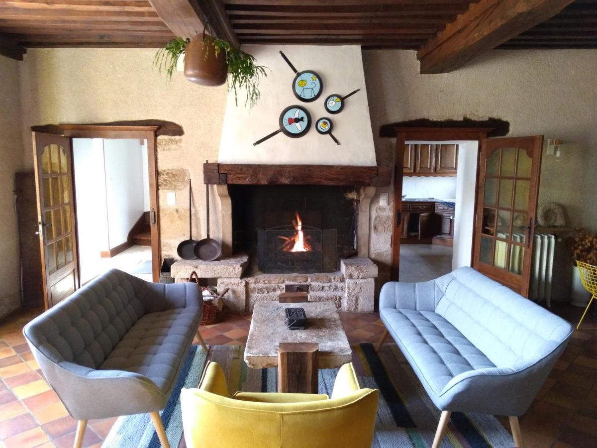 Jardin Des Sens, La Rente D'Eguilly Bed & Breakfast Екстериор снимка
